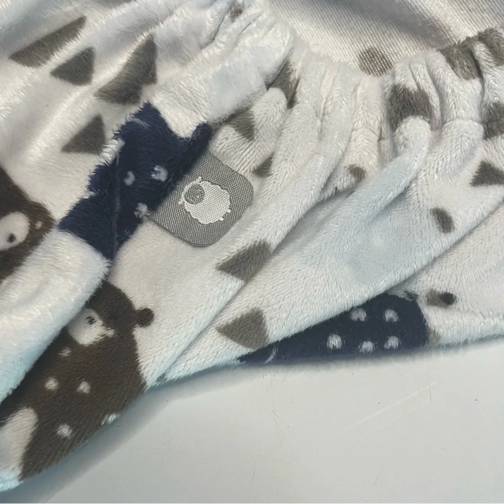 Lambs & Ivy Signature Changing Table Pad Cover with Bears PRELOVED